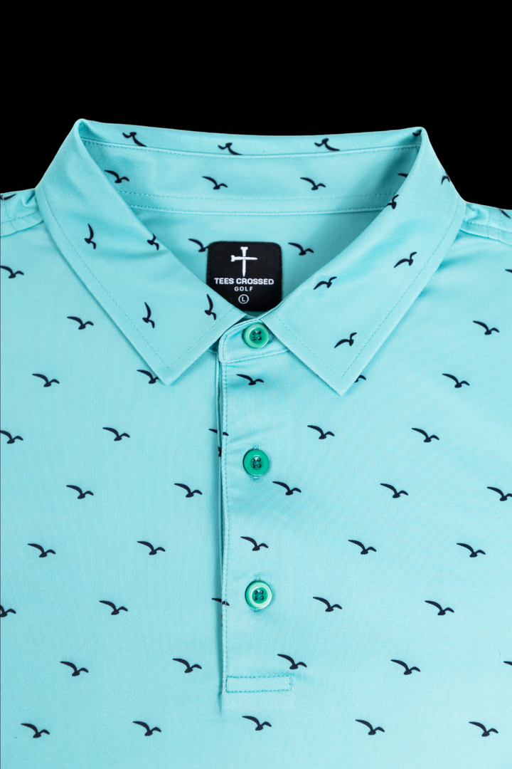 Eagles Polo - Mint Green