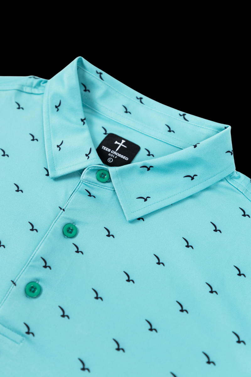 Eagles Polo - Mint Green