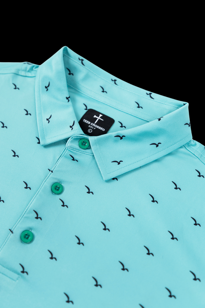 Eagles Polo - Mint Green