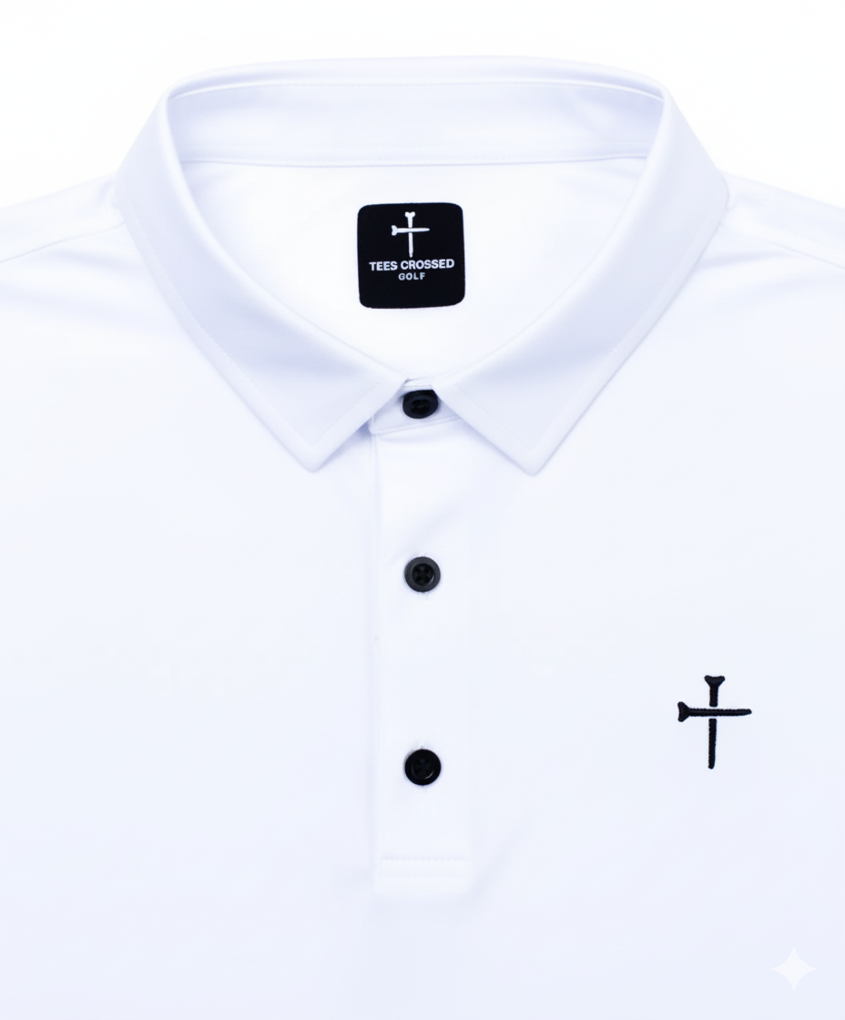 Genesis Polo White Christian Golf