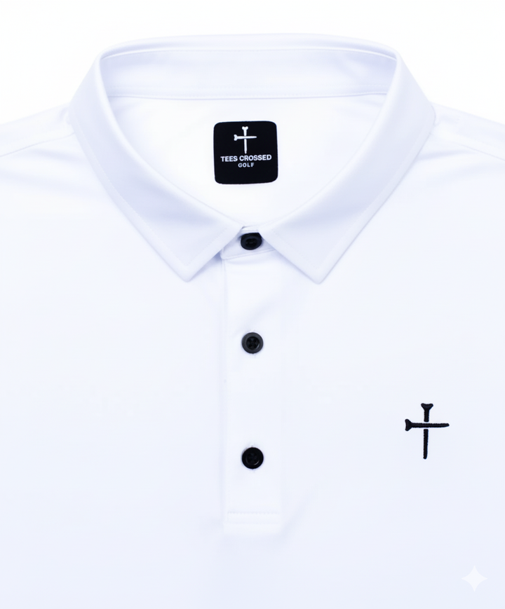 Genesis Polo White Christian Golf