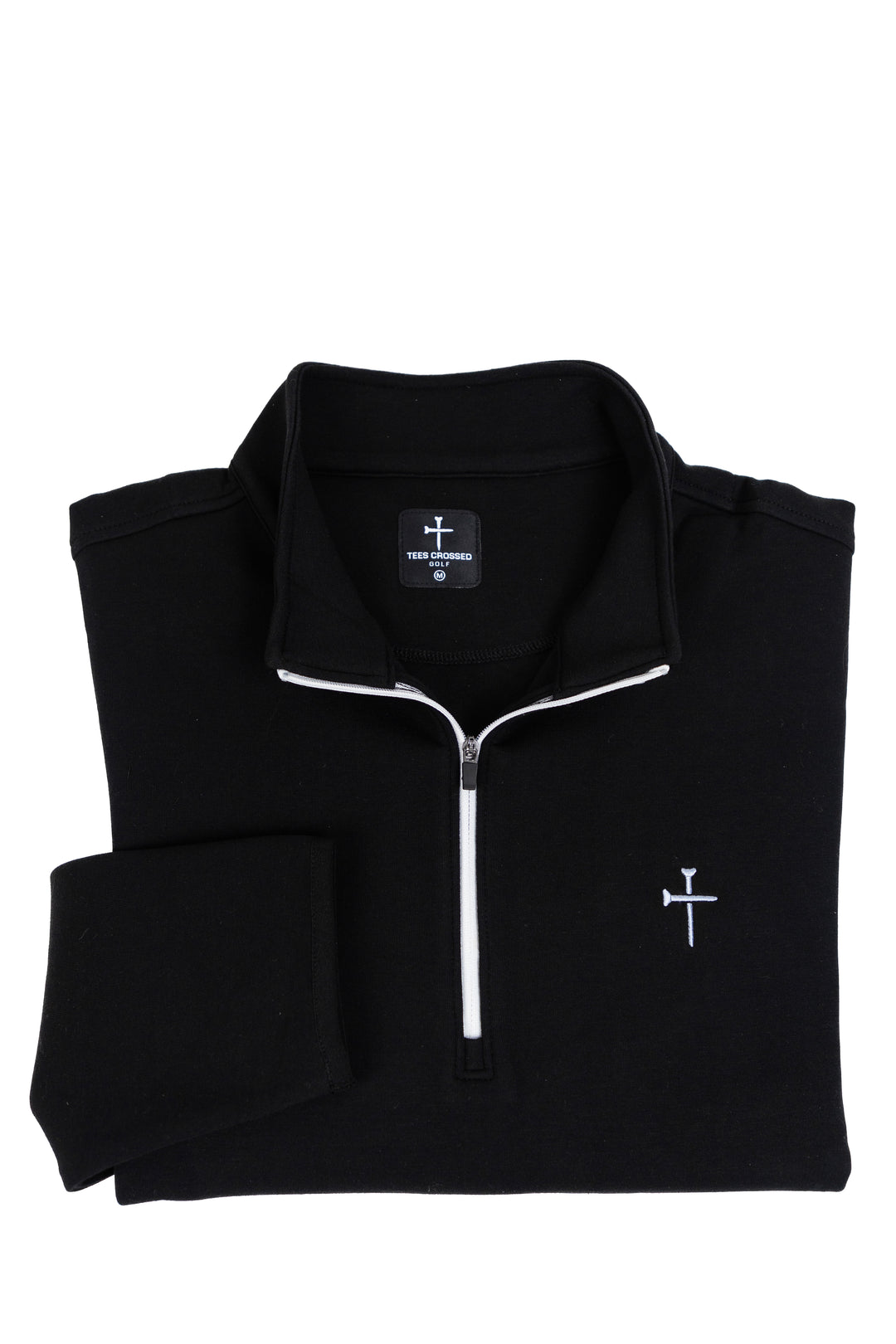 Christian Golf Quarter Zip Folded