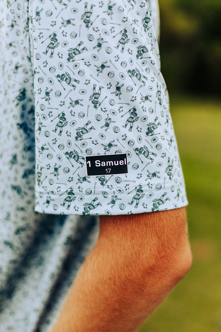 Christian Golf Polo Tees Crossed Golf