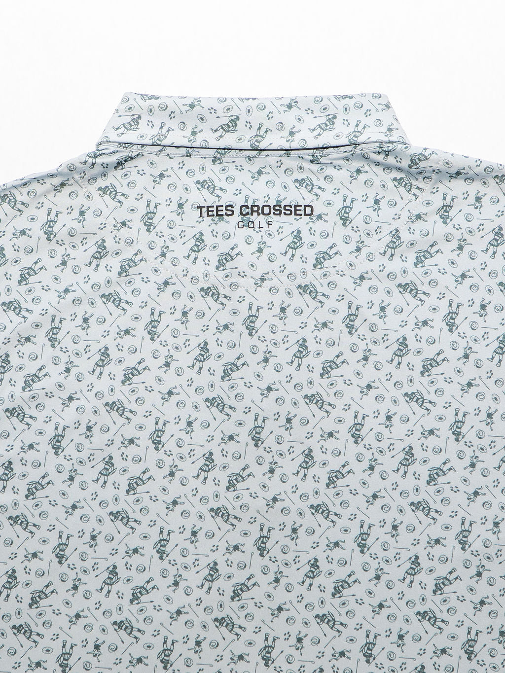 Christian Golf Polo Tees Crossed Golf