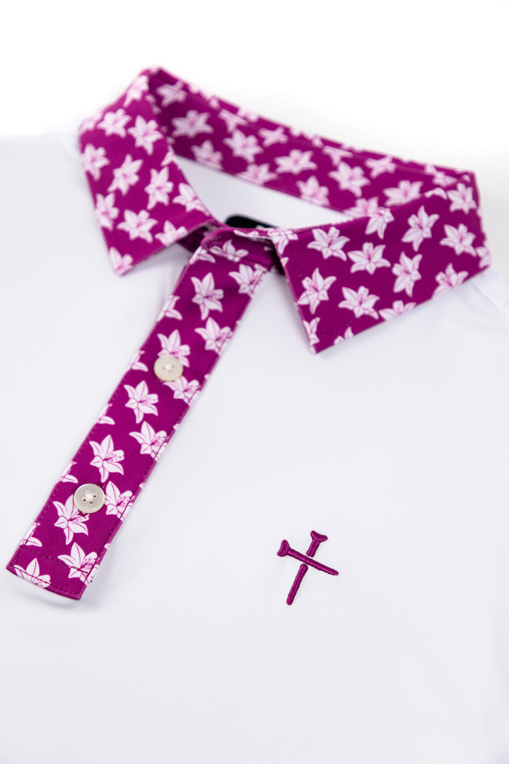 Lilies Polo - Purple