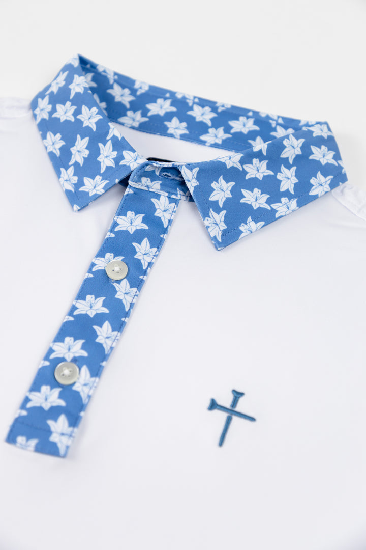 Christian Golf Polo Lilies
