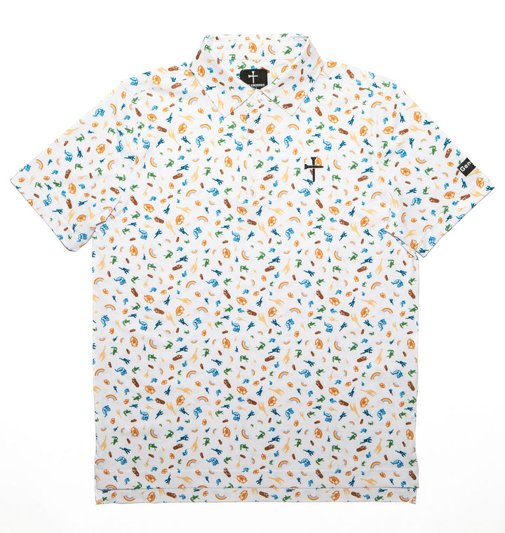 Noah's Ark Christian Golf Polo