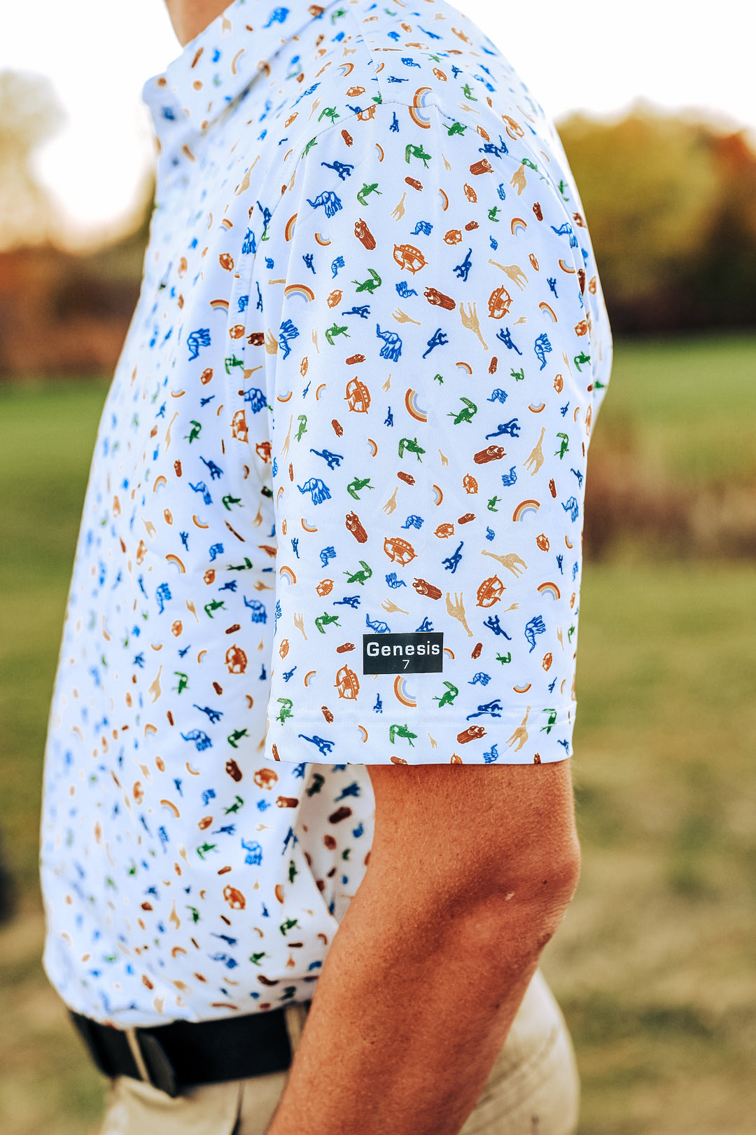 Christian Golf Polo Noahs Ark