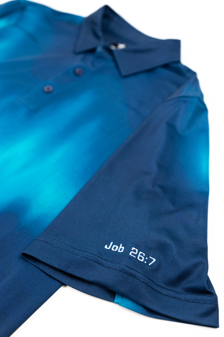 Christian Golf Polo Side Bible Verse