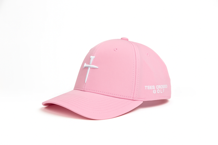 Christian Golf Hat Pink