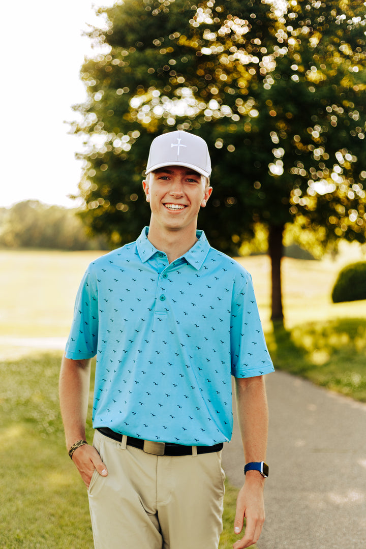 Eagles Polo - Mint Green