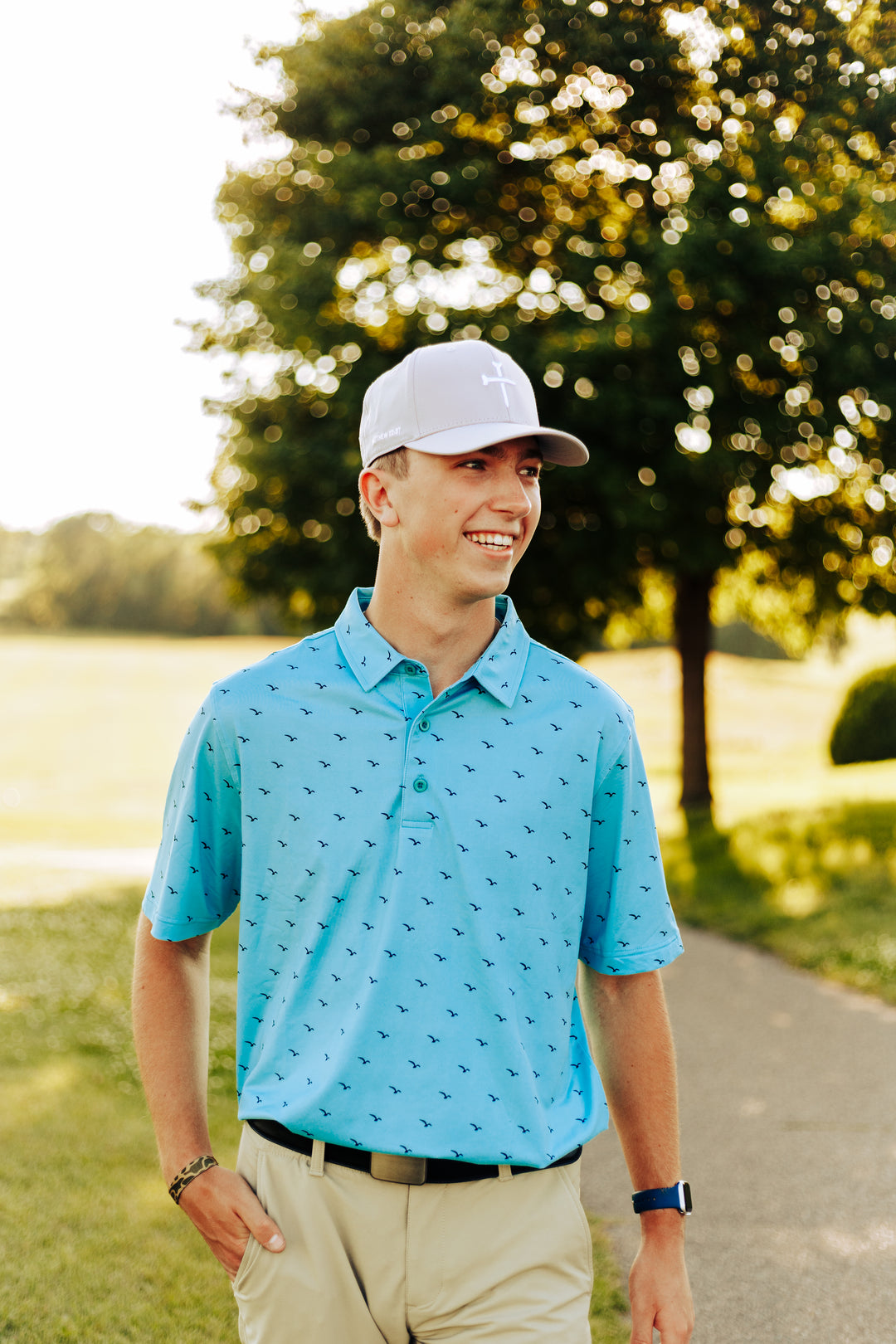 Eagles Polo - Mint Green