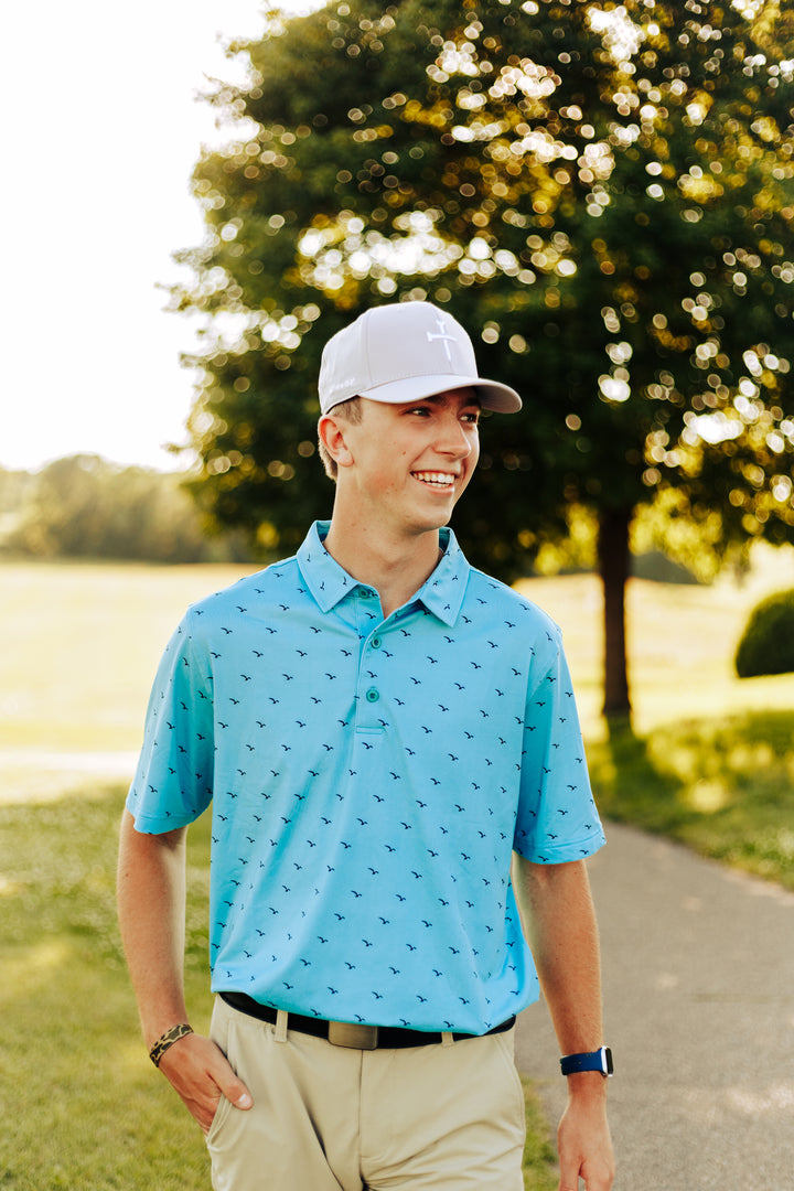 Eagles Polo - Mint Green