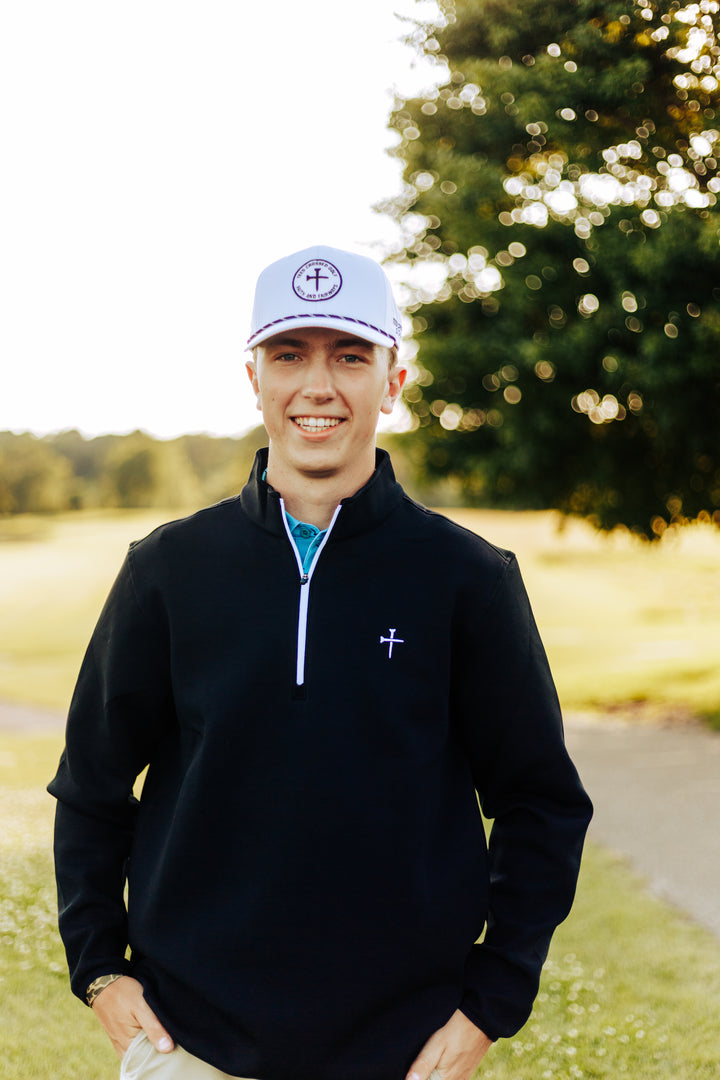 Kingdom Quarter Zip - Black