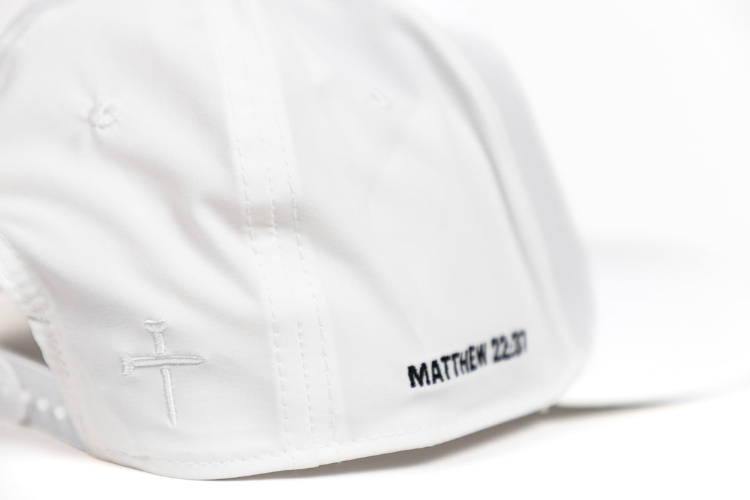 Christian Golf Hat white
