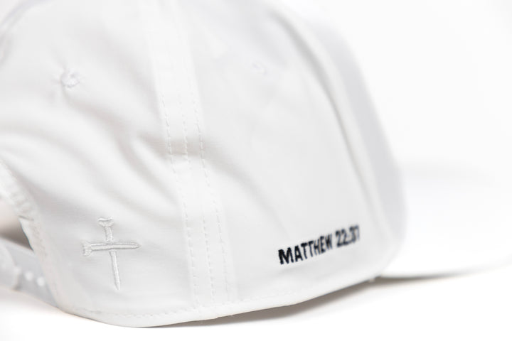 Christian Golf Hat white