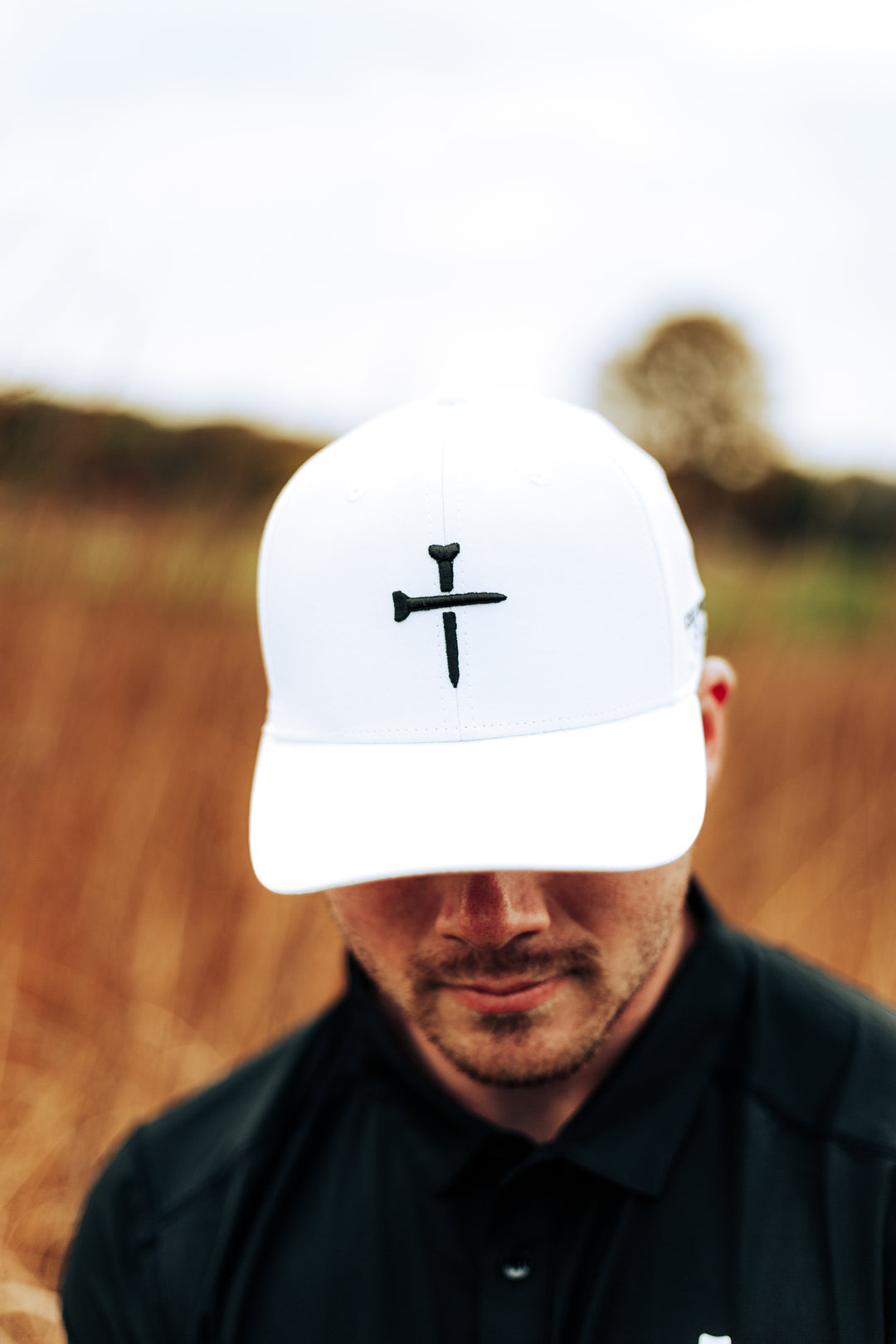 Christian Golf Hat - White