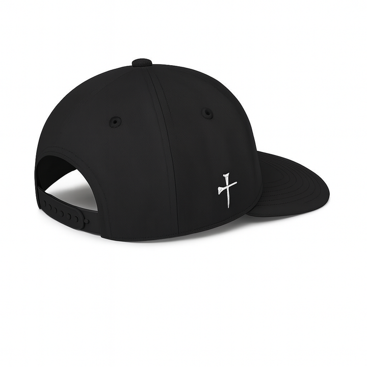 Faith and Fairways Hat - Black and White