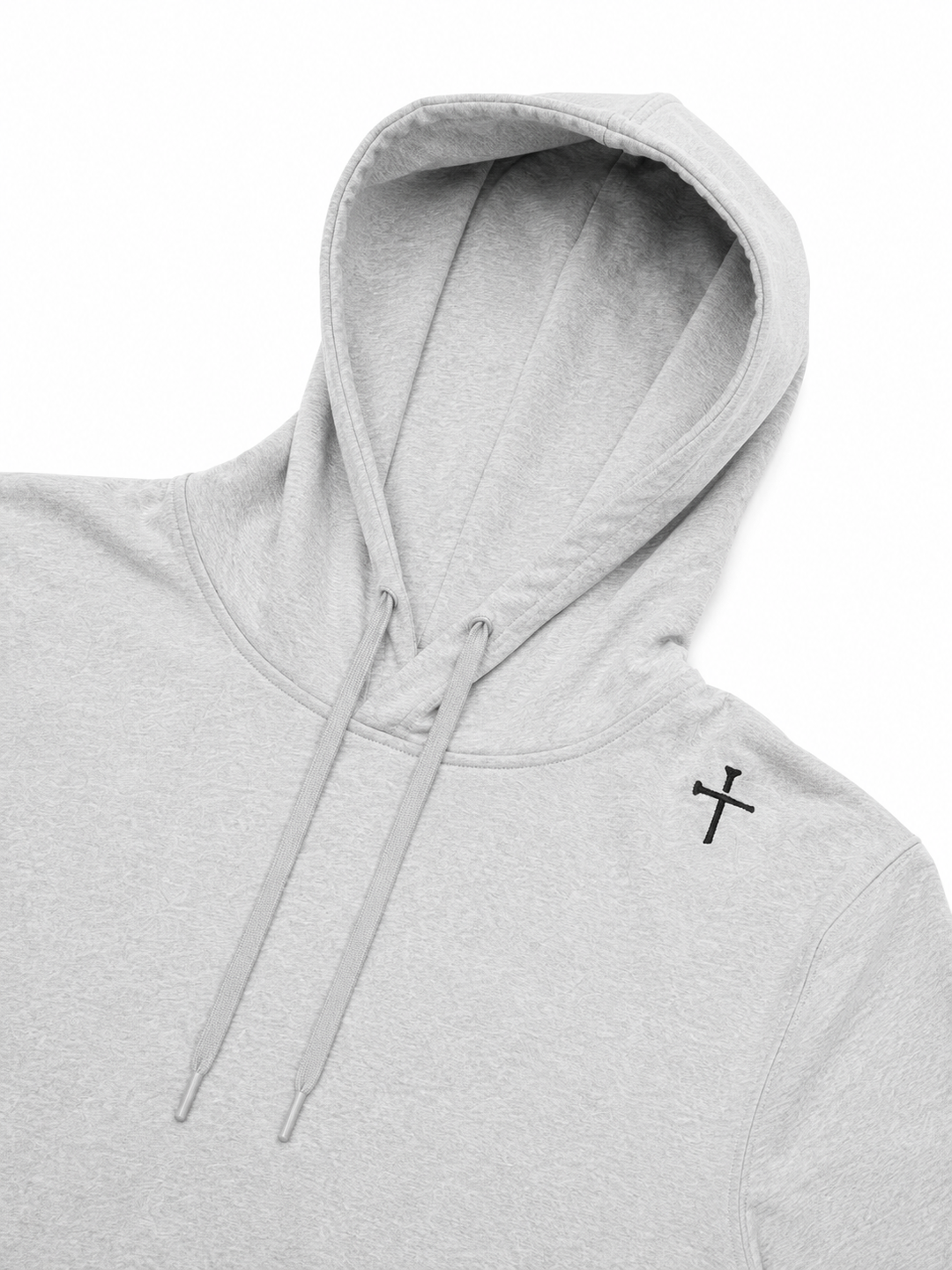 [ NEW ] Lightweight Cross Hoodie - Gray