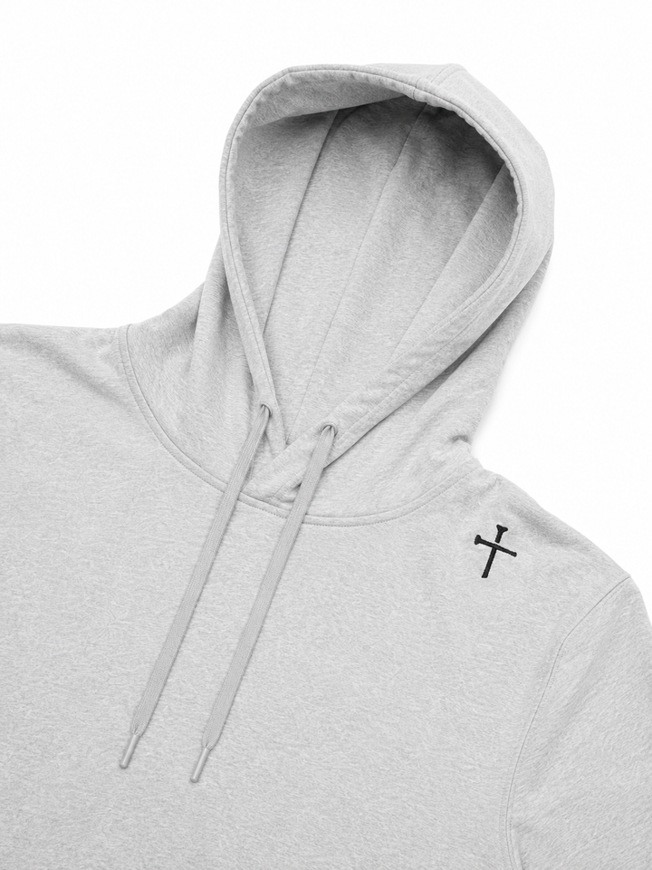 [ NEW ] Lightweight Cross Hoodie - Gray