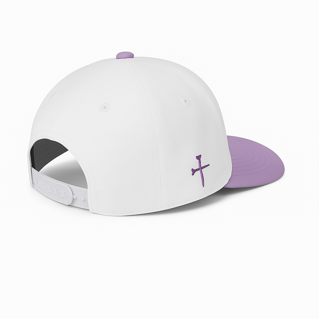 Faith and Fairways Hat - Pastel Purple