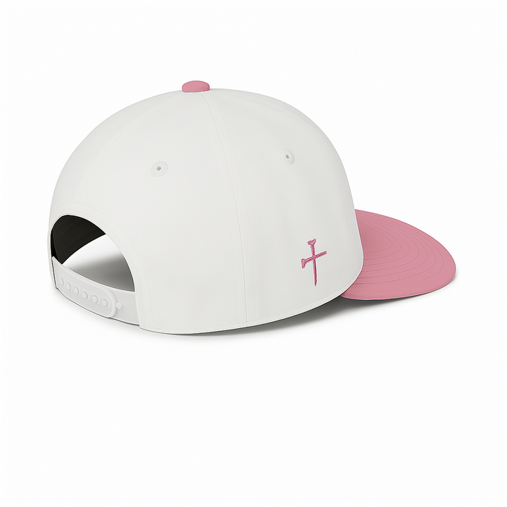 Faith and Fairways Hat - Pastel Pink
