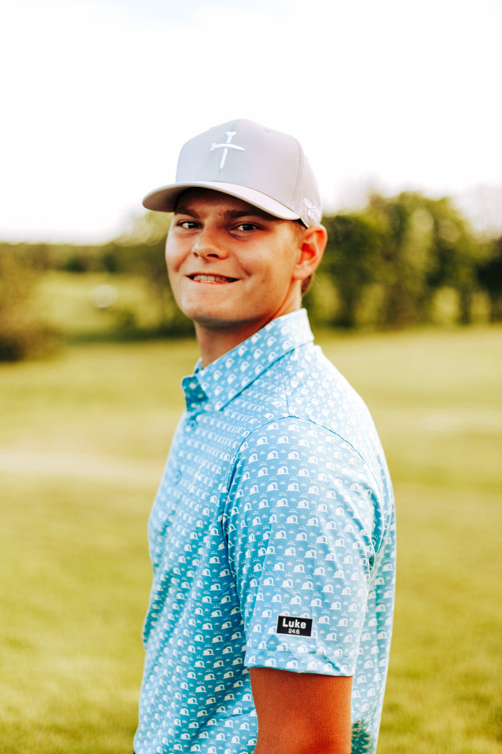 Christian Golf Polo - Empty Tomb Side 