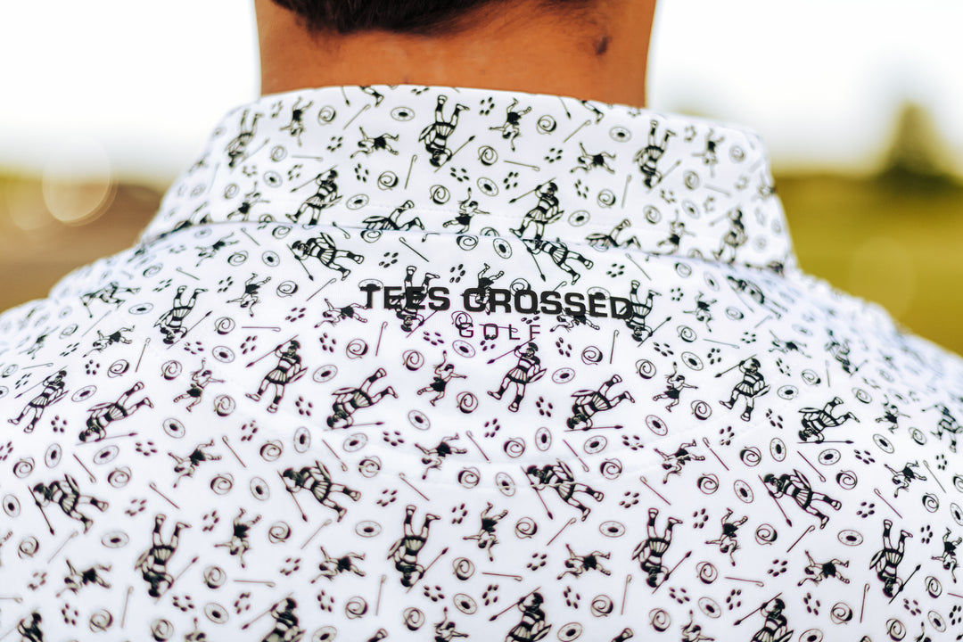 Christian Golf Polo David & Goliath Back Neck