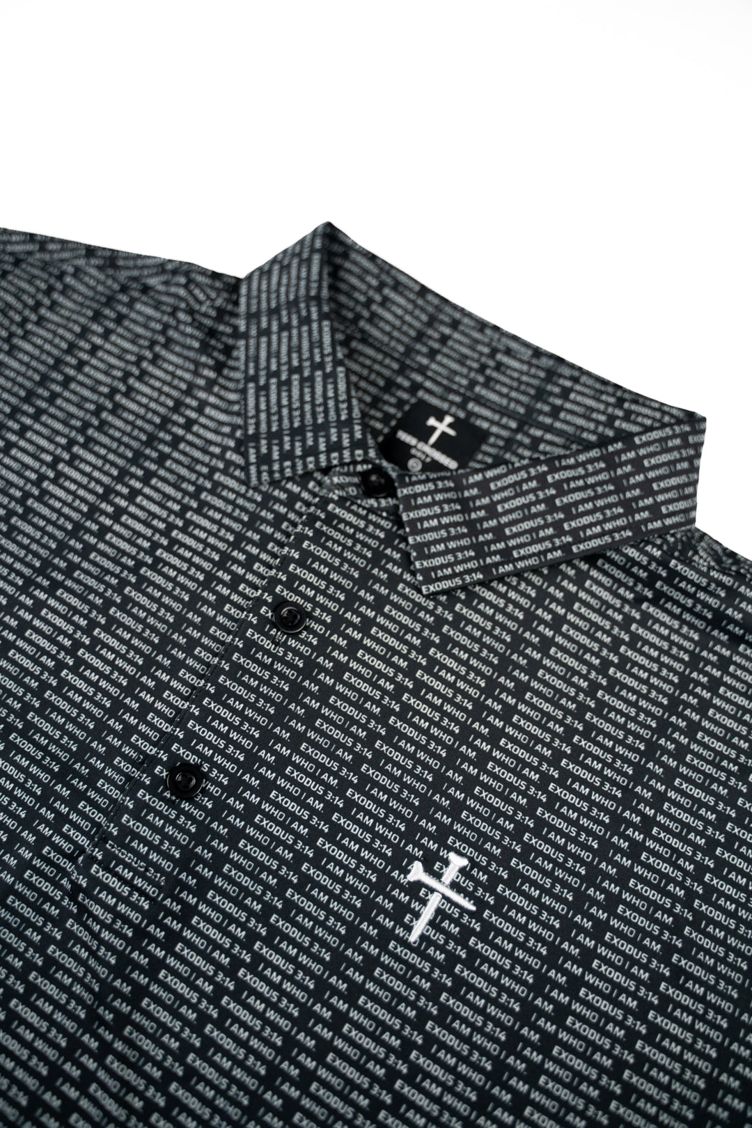 Christian Golf Polo Exodus Text 