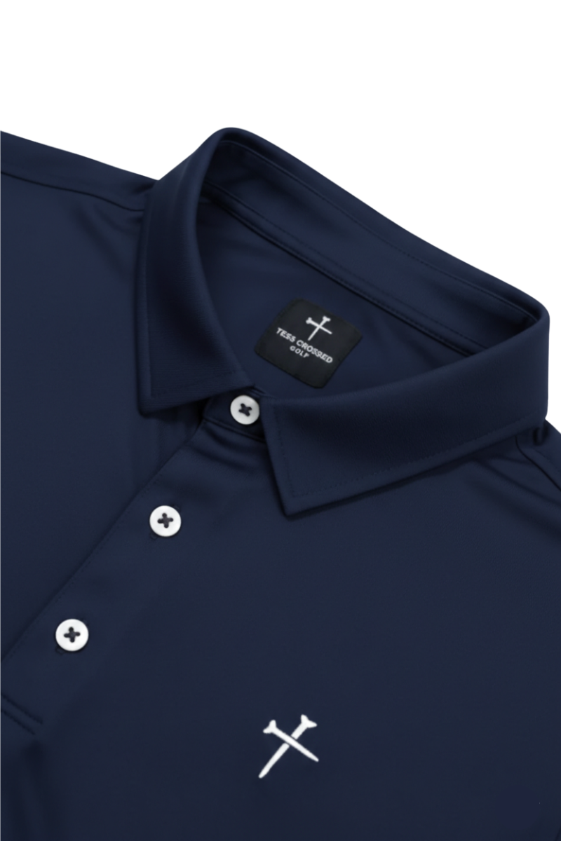 Navy Genesis Polo Christian Golf 