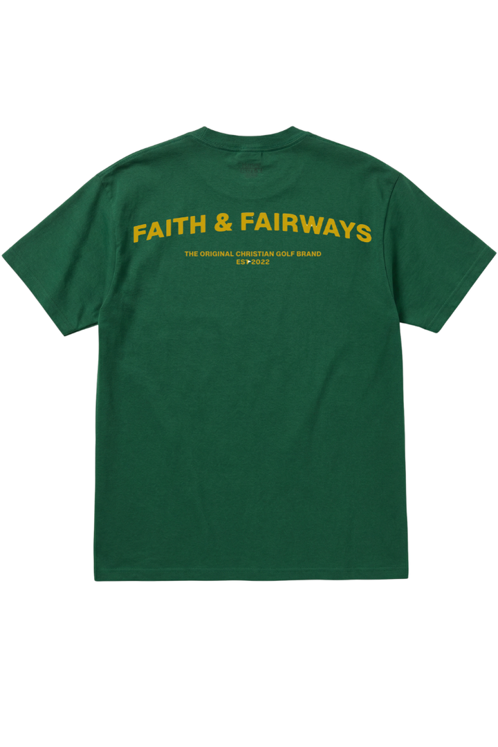 Christian Golf Shirt Green