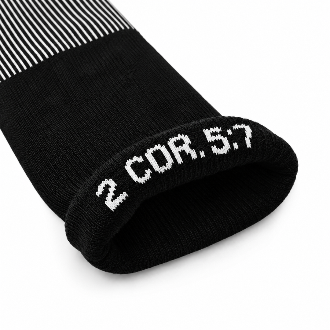 Christian Golf Socks Black 