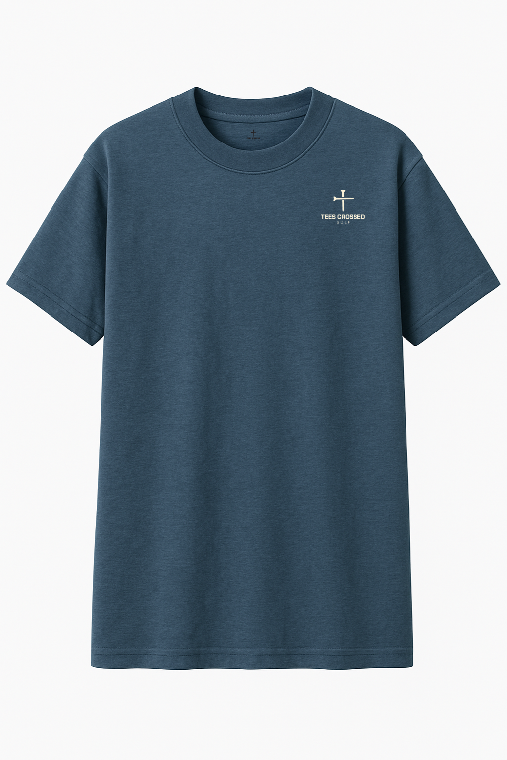 Christian Golf T Shirt Tees Crossed Golf
