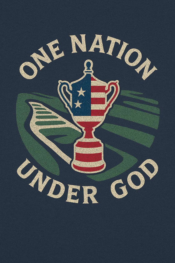 Tees Crossed Golf Christian Golf Shirt Tee