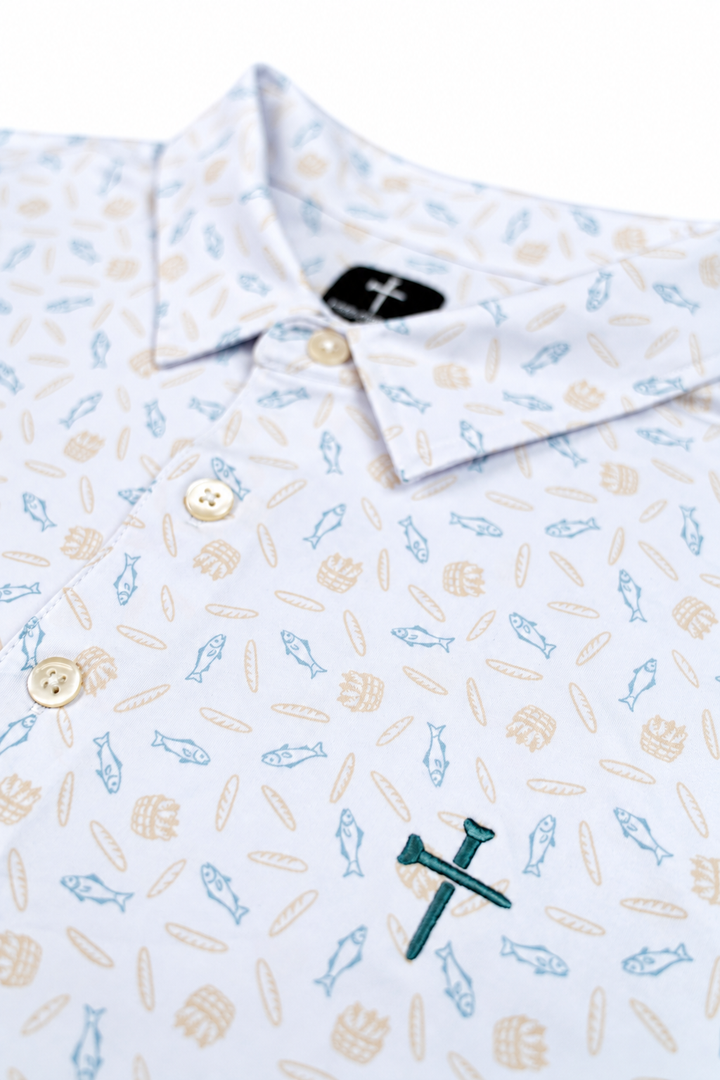 Christian golf polo Bible verse 