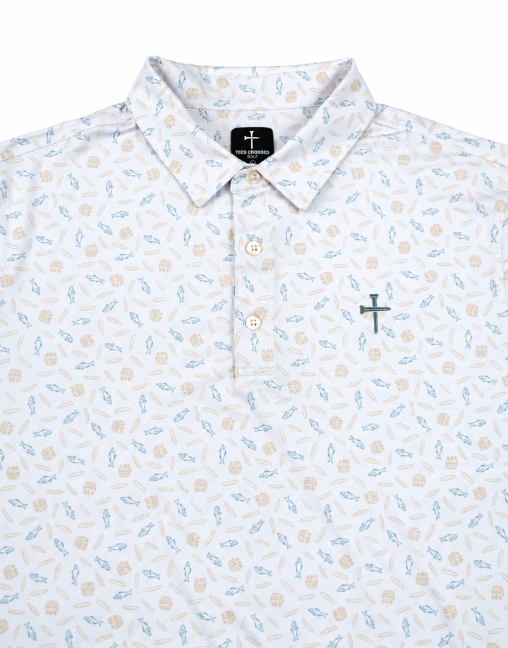 Christian golf polo Bible verse 