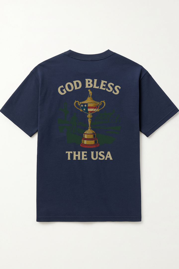 God Bless The USA - Ryder Cup T-Shirt