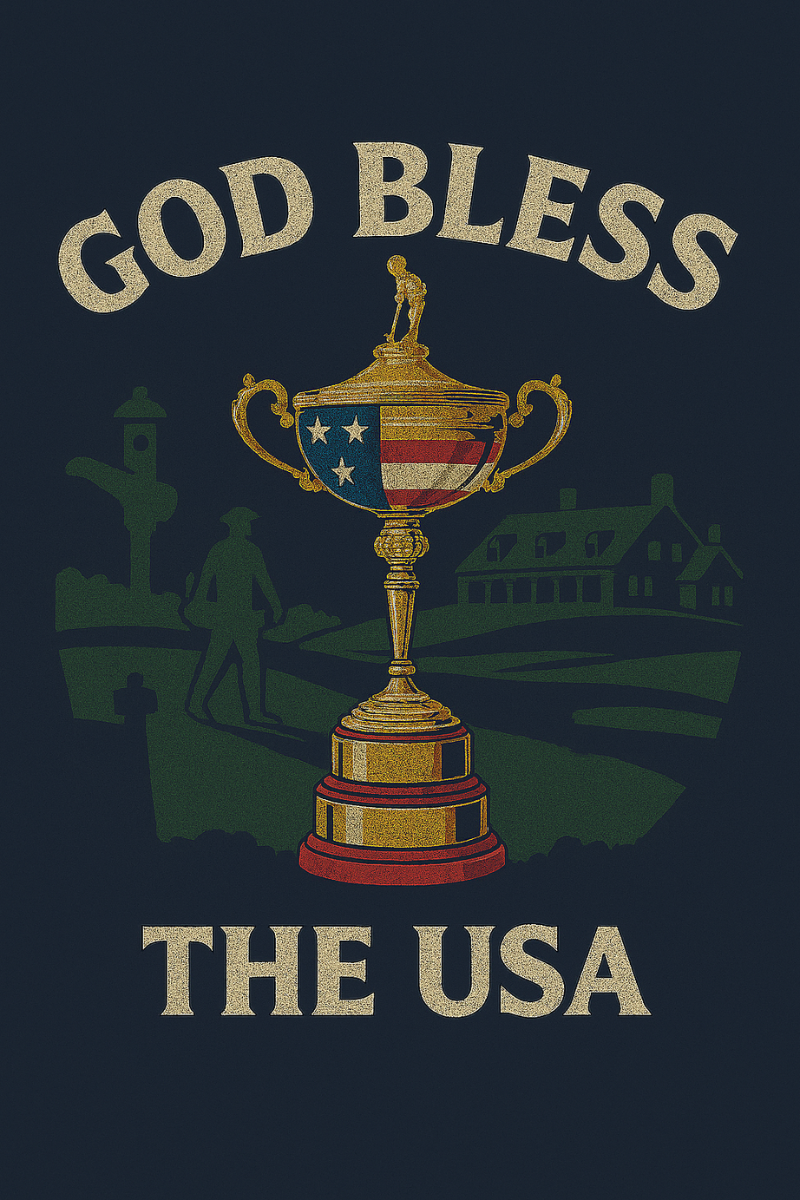 God Bless The USA - Ryder Cup T-Shirt