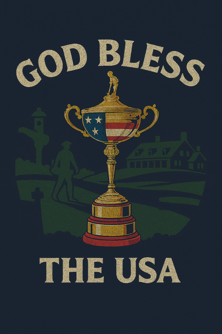 God Bless The USA - Ryder Cup T-Shirt