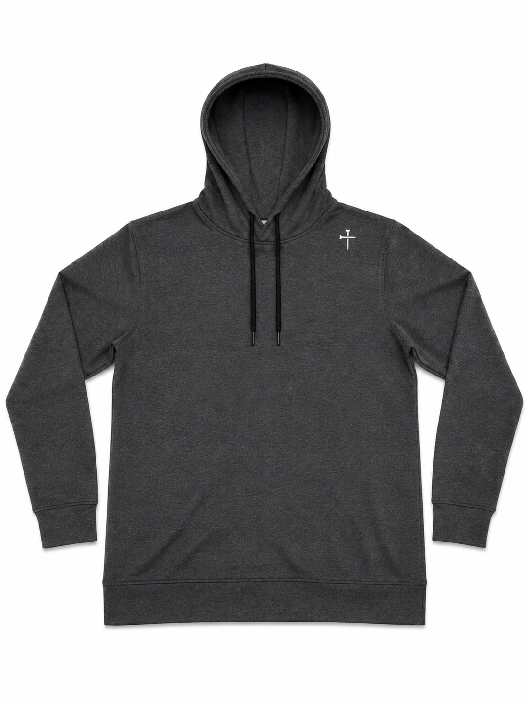 Lightweight Hoodie Charcoal Christian Golf 
