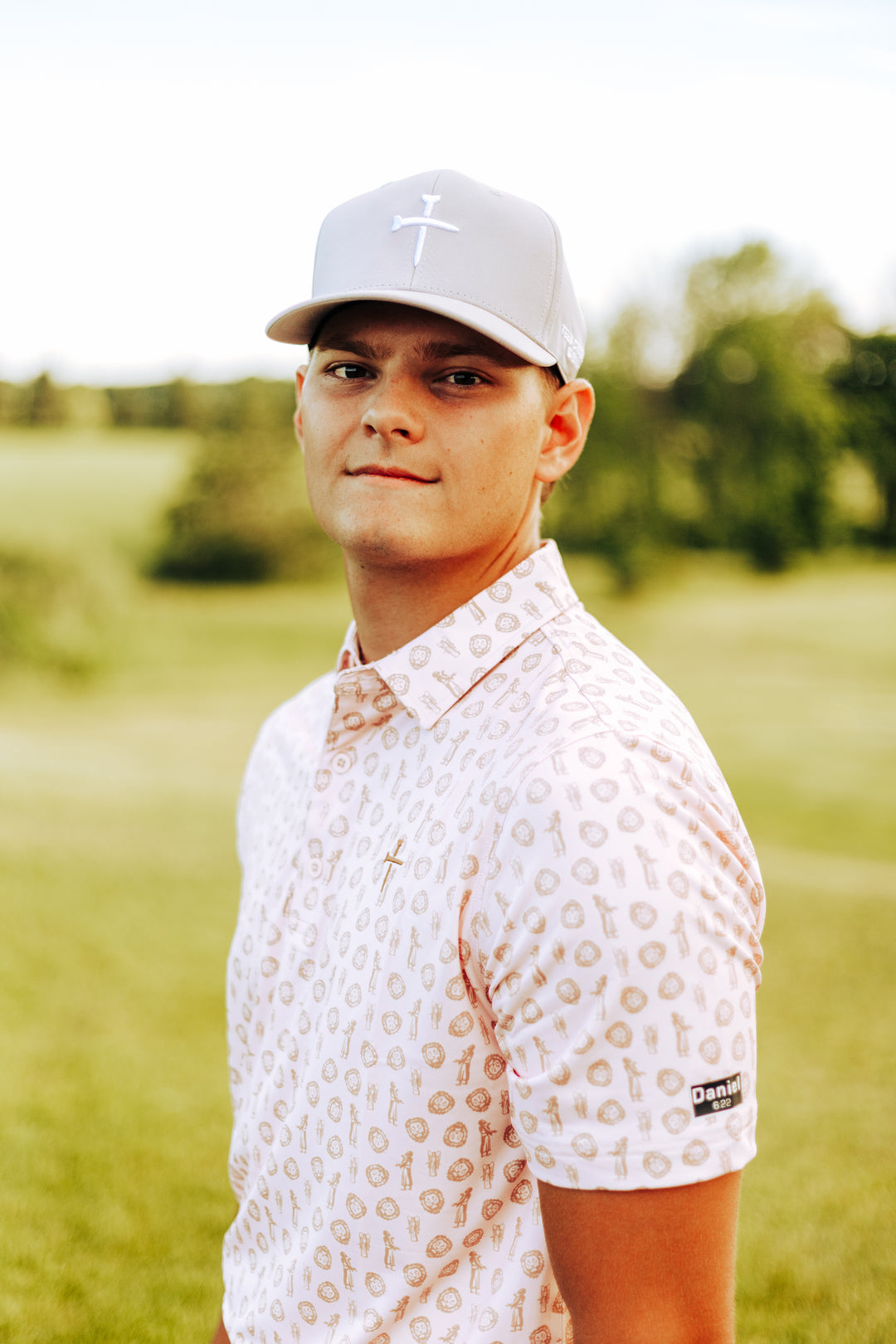 Daniel Lions Den Polo Christian Golf Brand