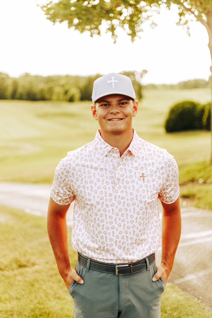 Daniel Lions Den Polo Christian Golf Brand