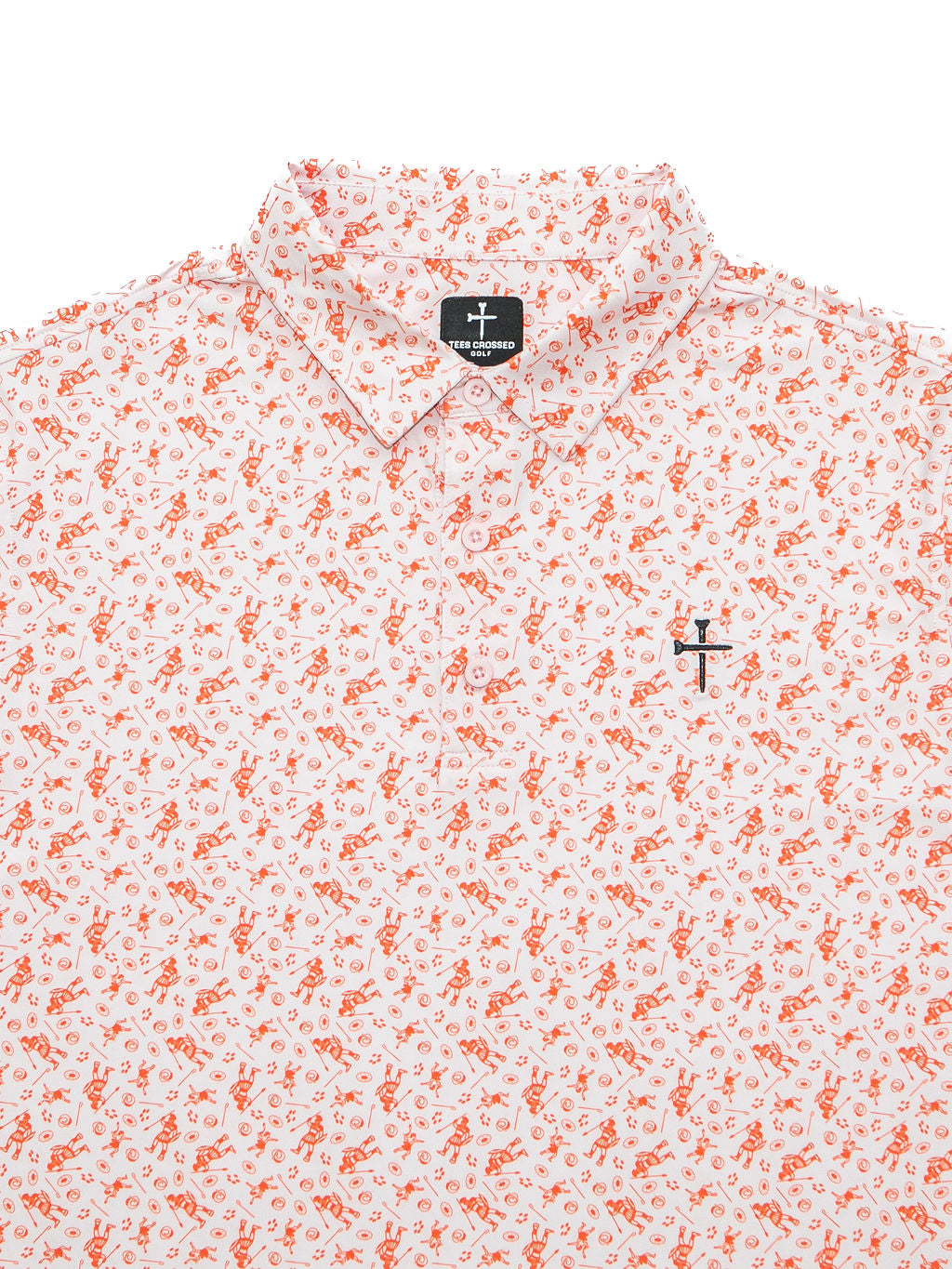 Christian Golf Polo Tees Crossed Golf
