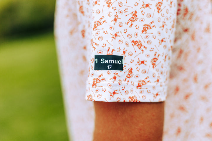 Christian Golf Polo Tees Crossed Golf
