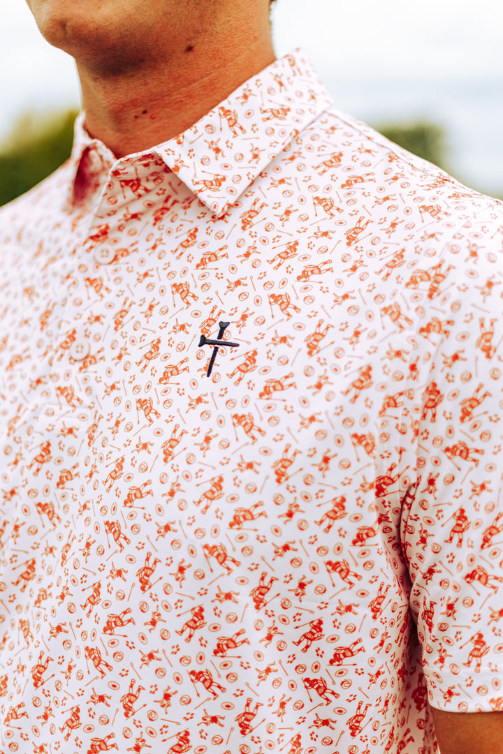 Christian Golf Polo Tees Crossed Golf
