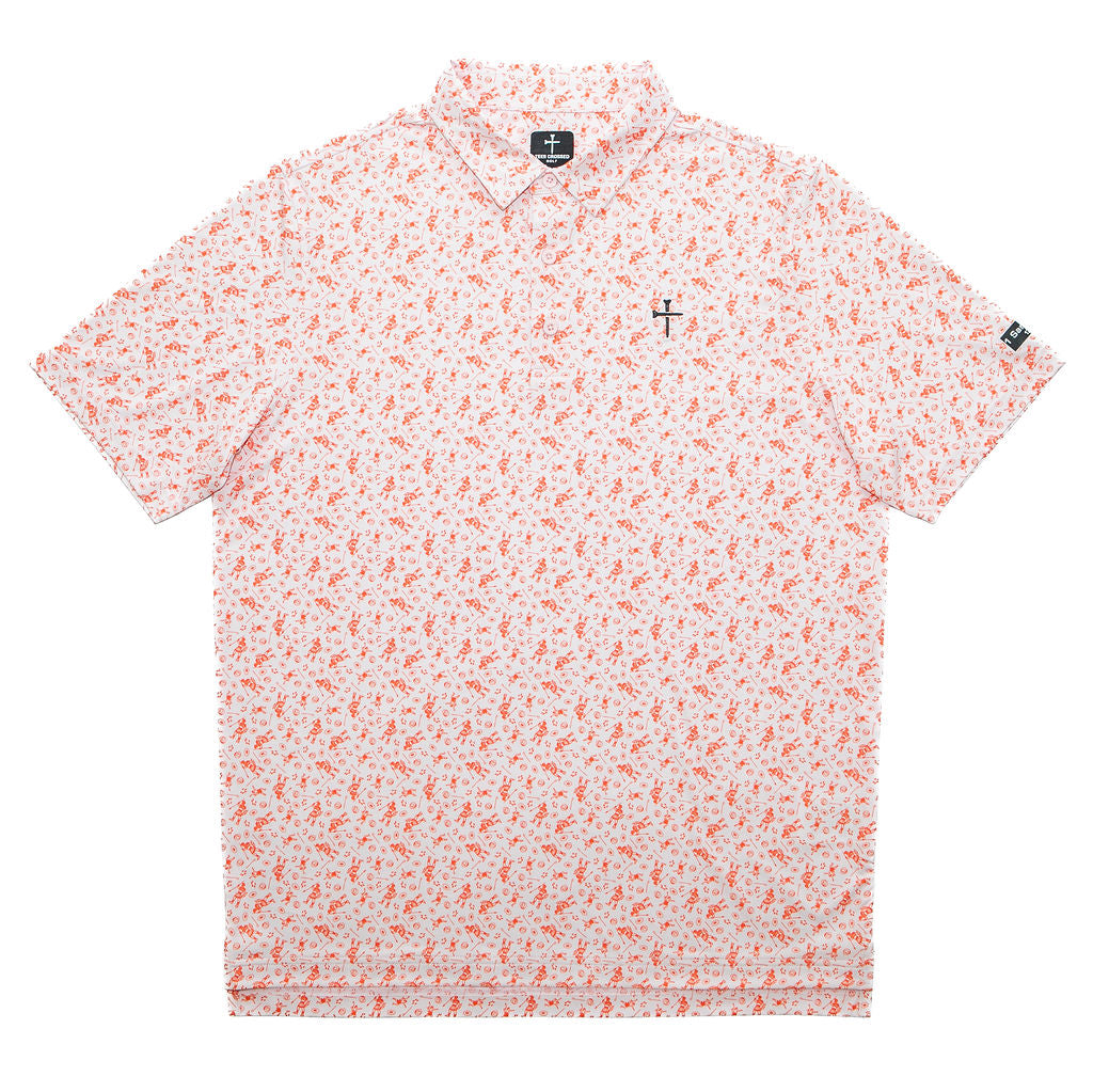 Christian Golf Polo Tees Crossed Golf
