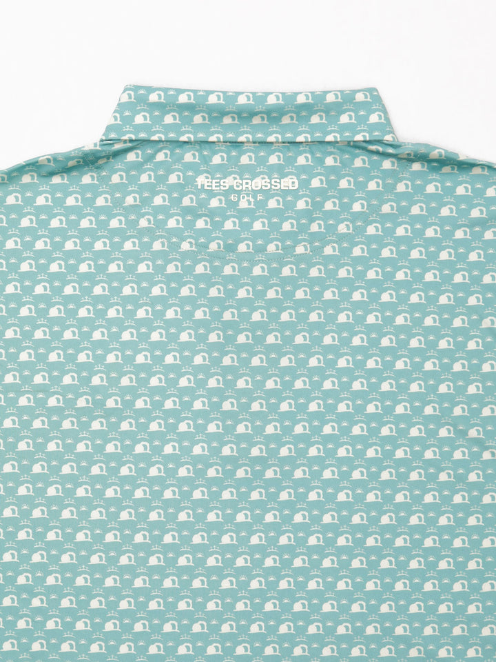 Christian Golf Polo Easter Green 