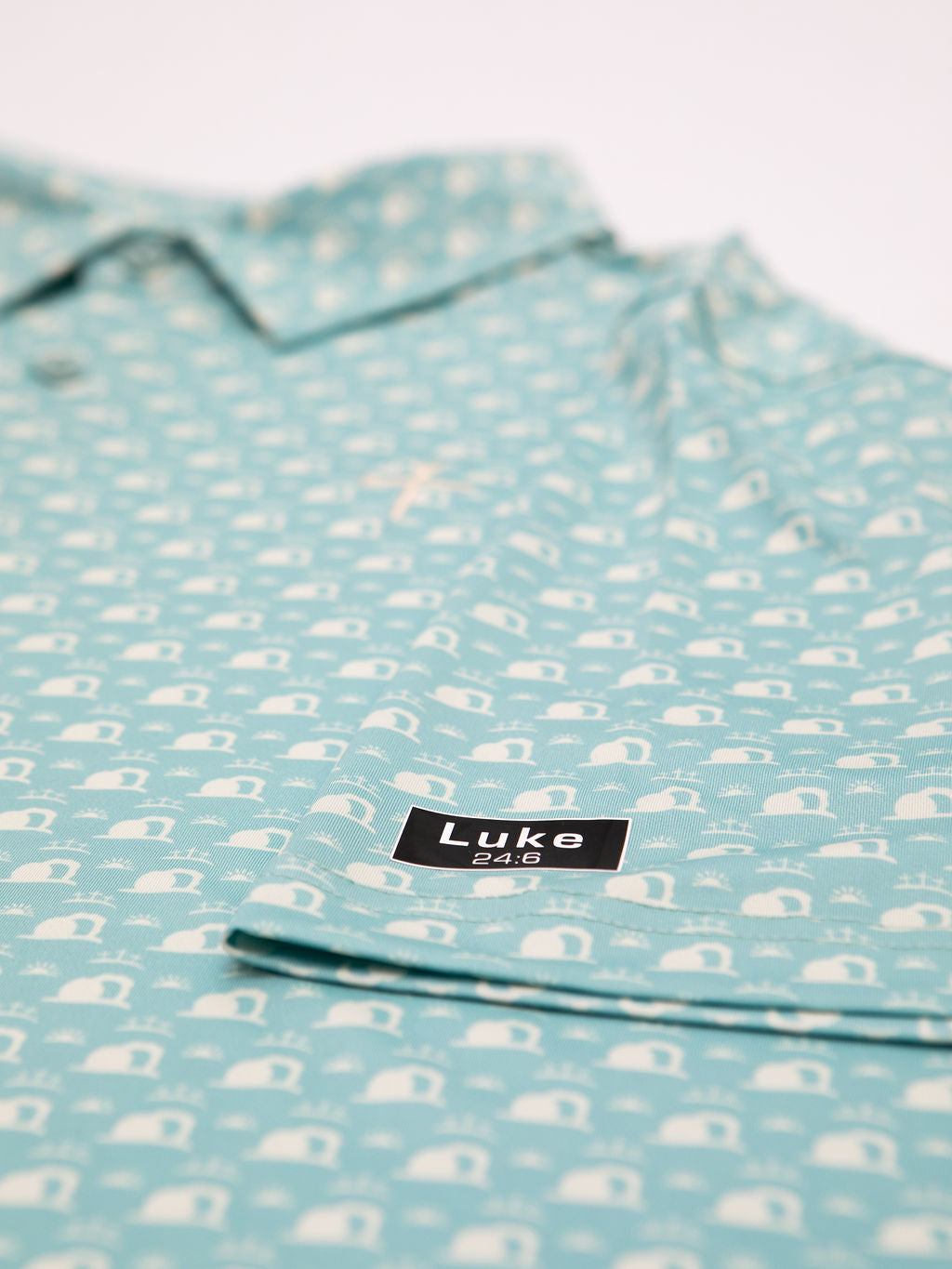 Christian Golf Polo Easter Green 