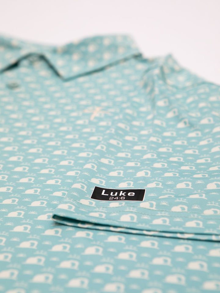 Christian Golf Polo Easter Green 