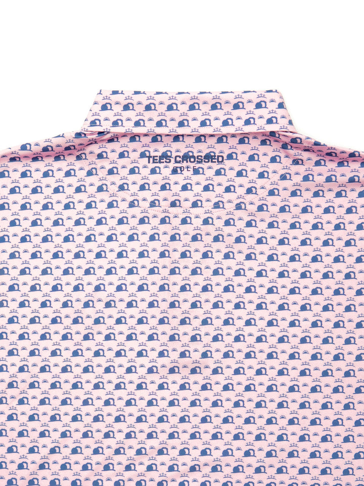 Christian Golf Polo Easter Pink 